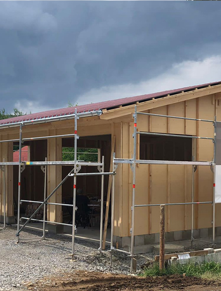 Carports und Garagen von der Zimmerei Stelzer