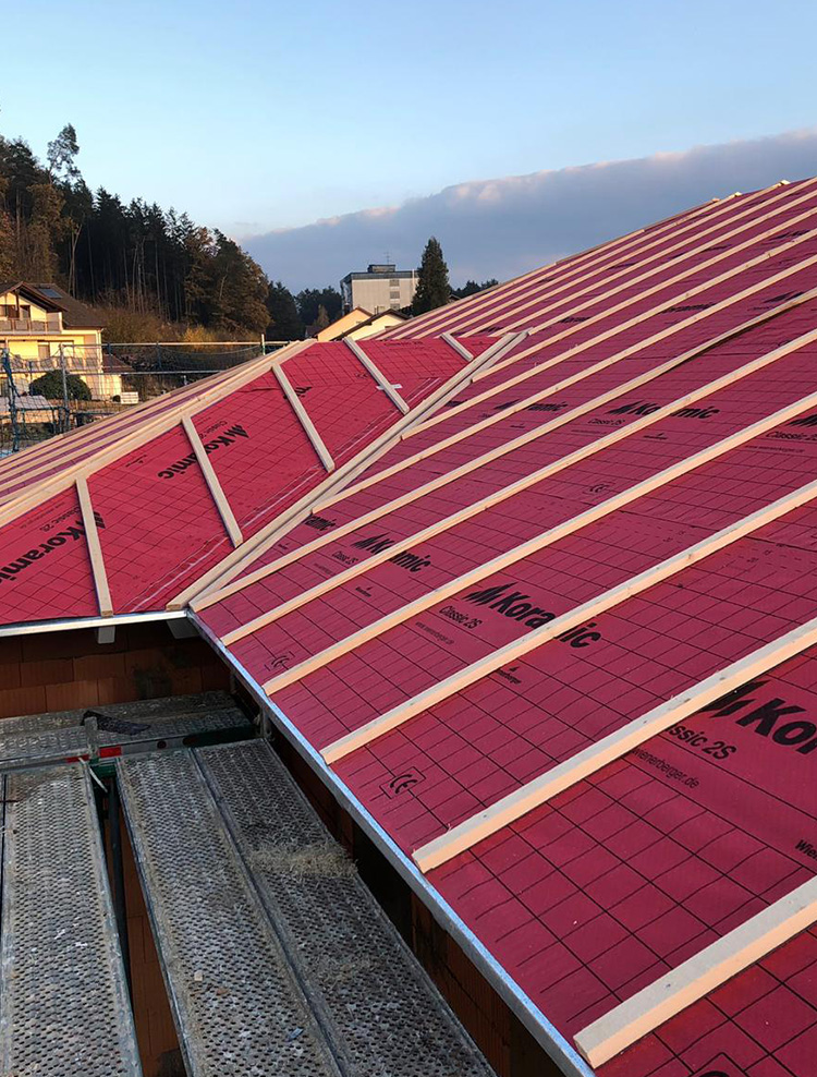 Energetische Sanierung von der Zimmerei Stelzer