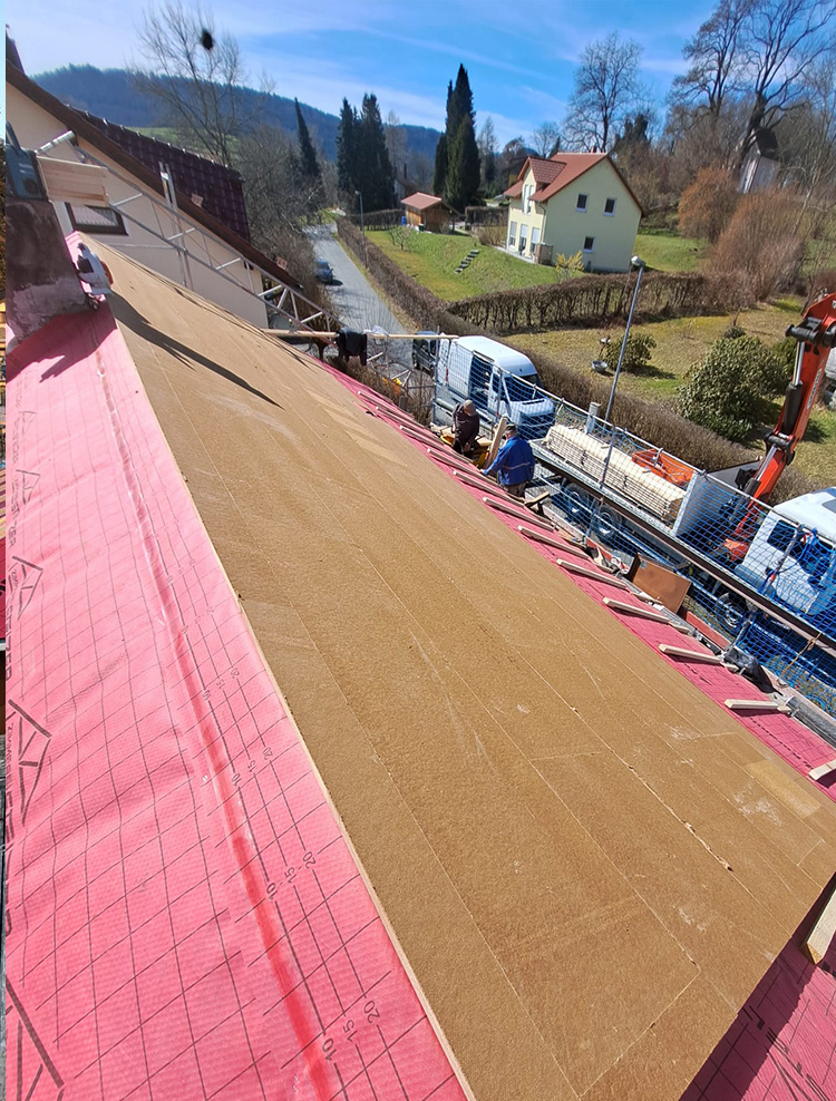 Energetische Sanierung von der Zimmerei Stelzer