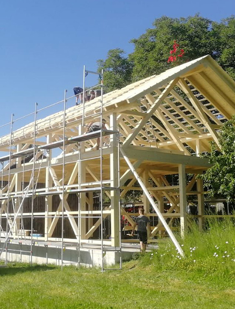 Hallen und Scheunen von der Zimmerei Stelzer