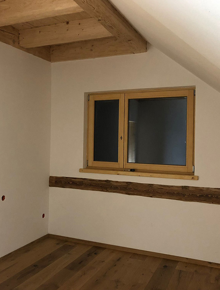 Holzhaus von der Zimmerei Stelzer